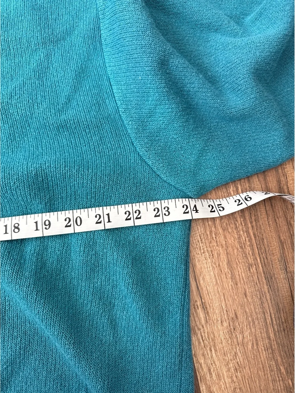 Como Sport Alpaca Pima Cotton Cardigan Sweater Men's Large Teal Made in Peru